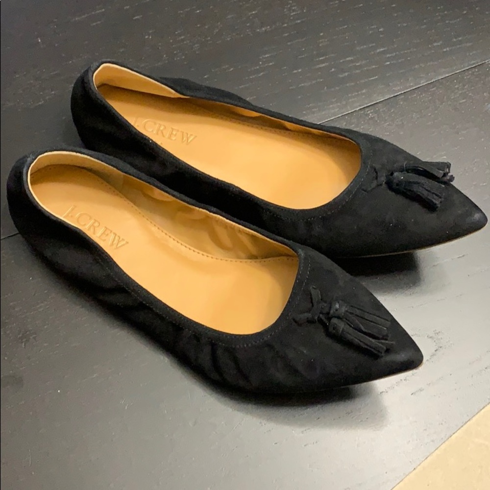 NIB Brand New J. Crew Suede Flats Size 6.5